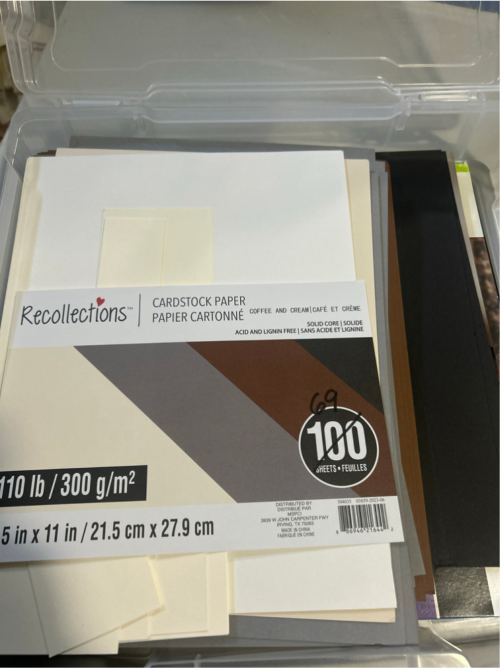 Cricut Arts & Crafts Cardstock Paper Bundle Multicolor - Picture 6 of 7